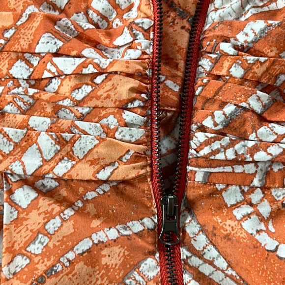 Plenty by TRACY REESE Halter Top w Pleated Empire Waist, Decorative Back Zipper - Picture 7 of 9